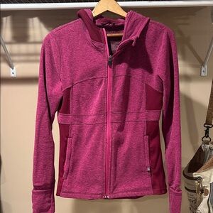 Prana Raspberry Hooded Jacket